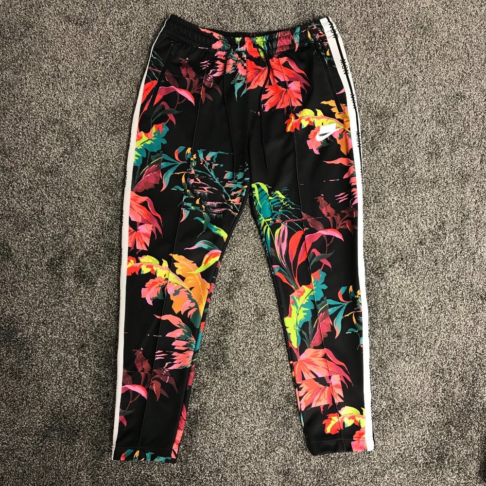 Nike NSW Floral Print Pants, L (Read Description!)